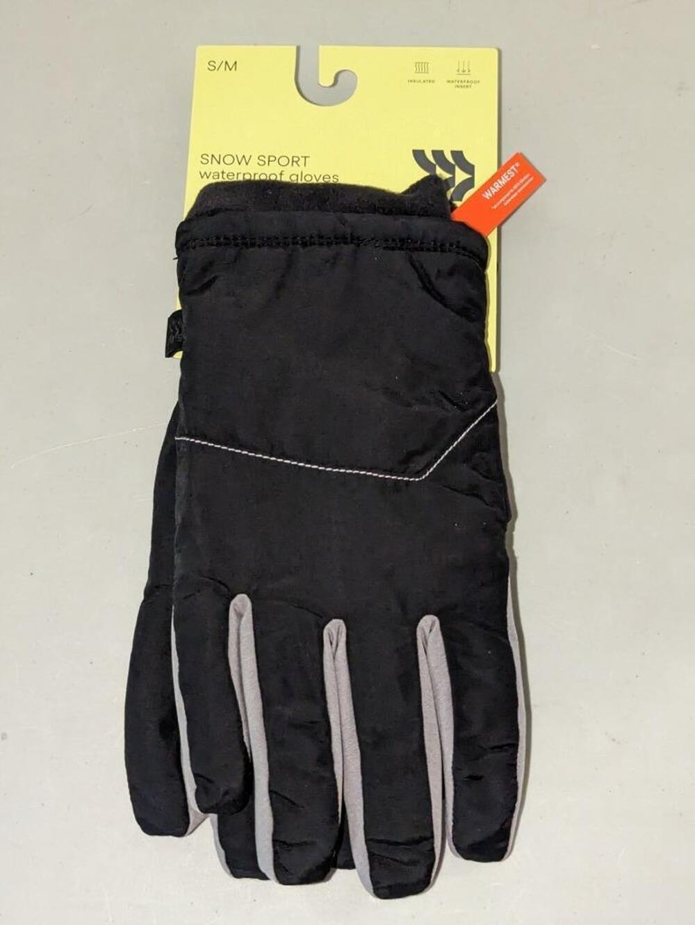 All In Motion Snow Sport Waterproof Gloves Size Small/Medium -0623T14